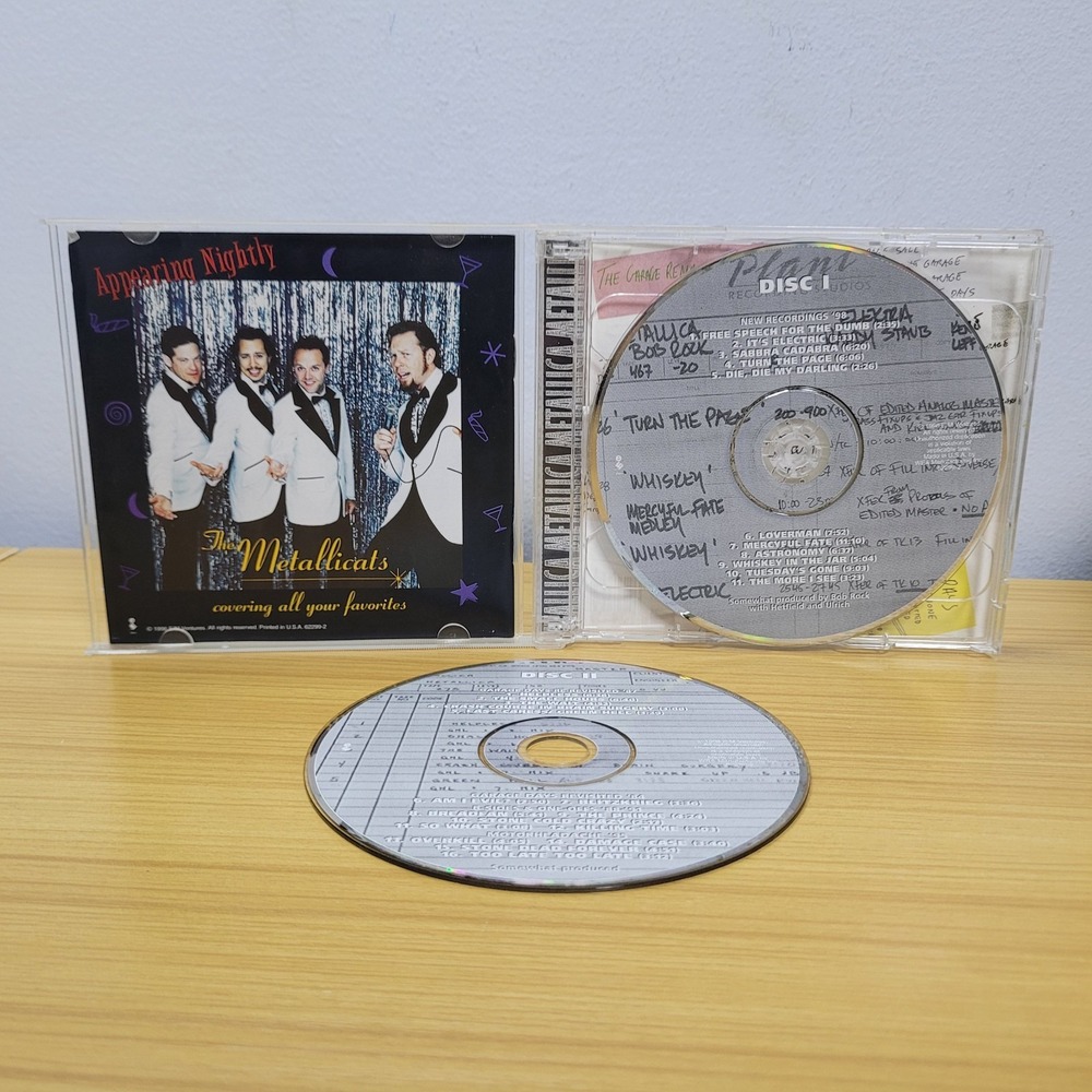 Metallica Rock CD Garage Inc. 2 Disc Set Elektra 1998 - Picture 3 of 5
